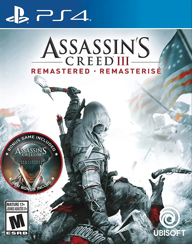 PS4 ASSASSINS CREED III REMASTERED